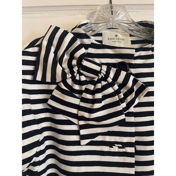 Kate Spade New York striped Dorothy coat - Picture 3 of 11